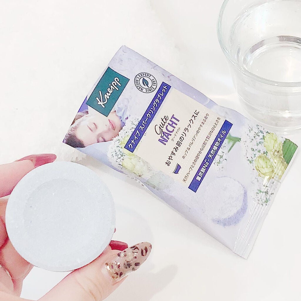 クナイプ グーテナハト スパークリングタブレット ホップ&バレリアンの香り/クナイプ/炭酸系入浴剤を使ったクチコミ(5枚目)