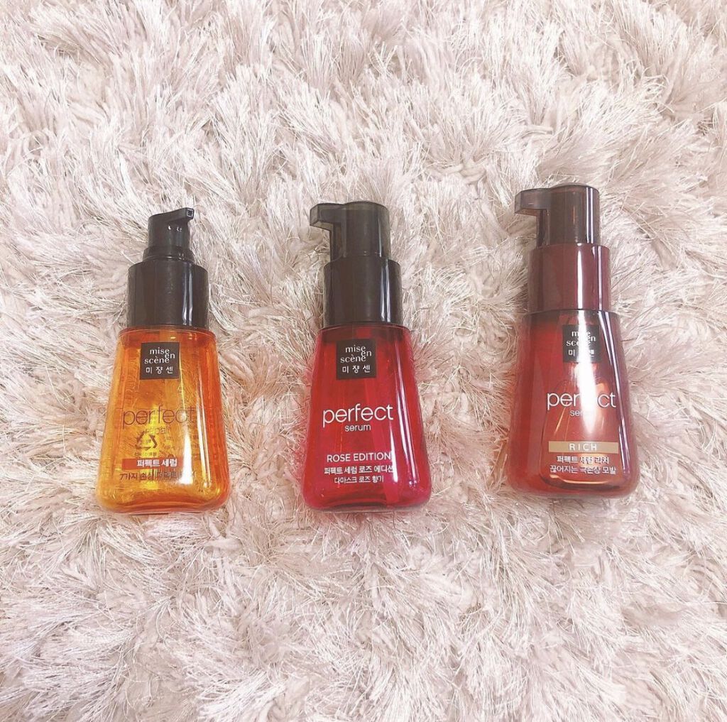 パーフェクト セラム オリジナル/miseenscene/ヘアオイルを使ったクチコミ（1枚目）