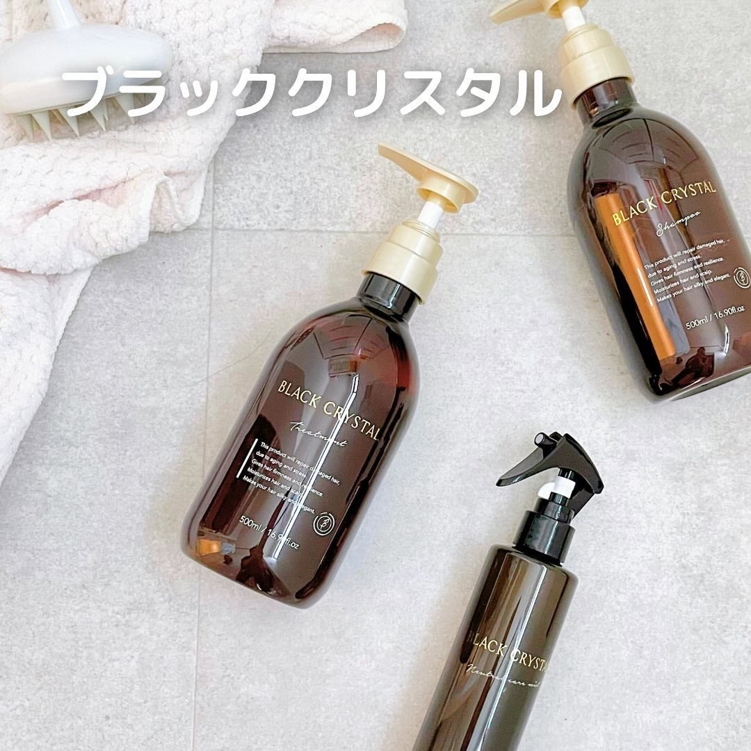 ブラッククリスタル シャンプー & トリートメント/BLACK CRYSTAL/サロンシャンプーを使ったクチコミ(1枚目)