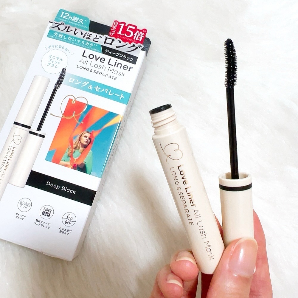 オールラッシュ マスク ロング＆セパレート＜マスカラ＞ ディープブラック/ラブ・ライナー/マスカラを使ったクチコミ（1枚目）