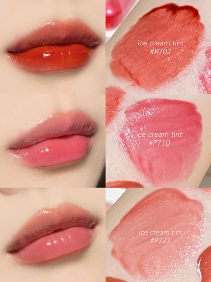 リップスティックアイスクリームティント/COLORKEY/口紅を使ったクチコミ(6枚目)