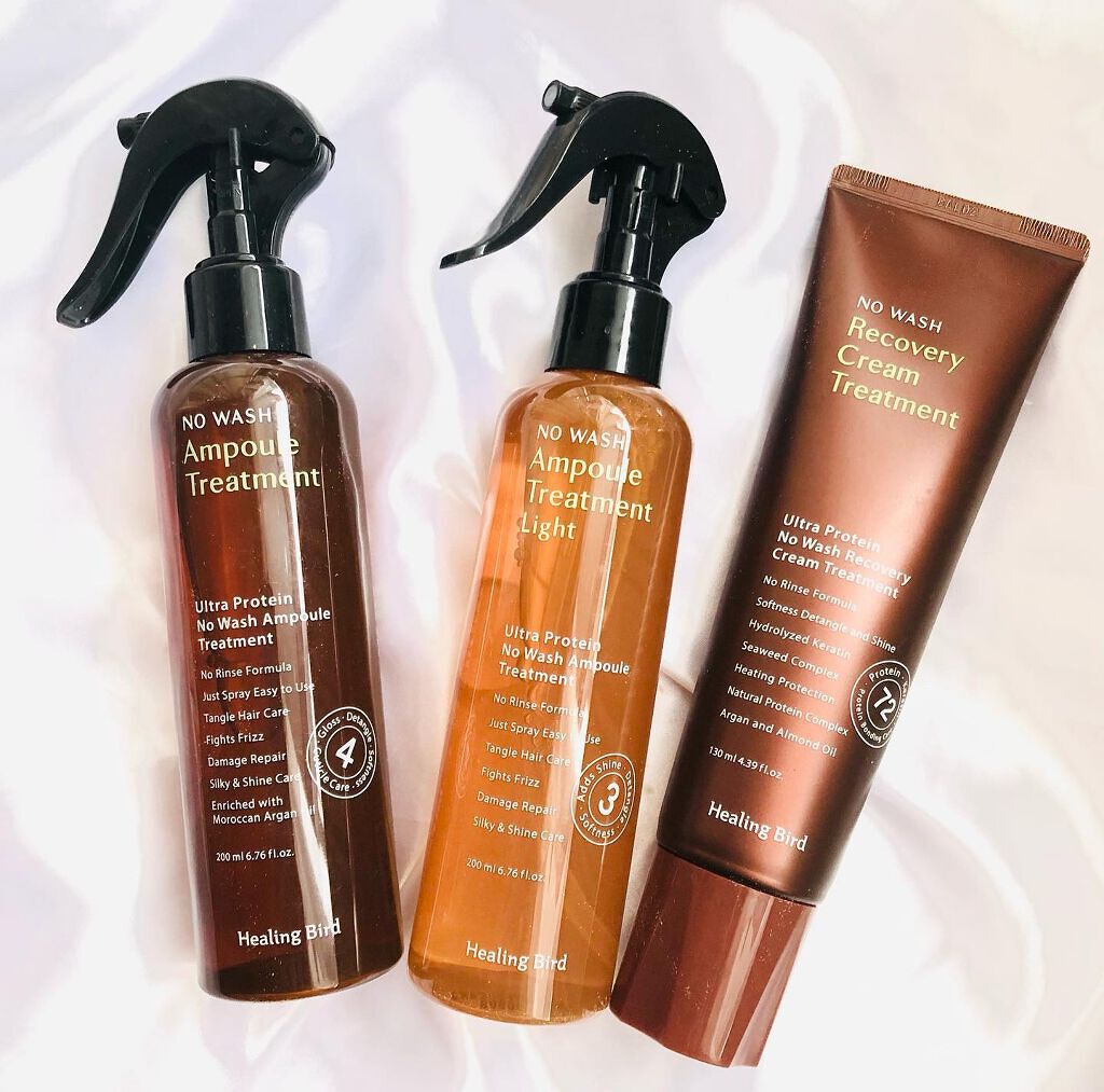ノーウォッシュセラム トリートメント/Healing bird/ヘアオイルを使ったクチコミ(4枚目)
