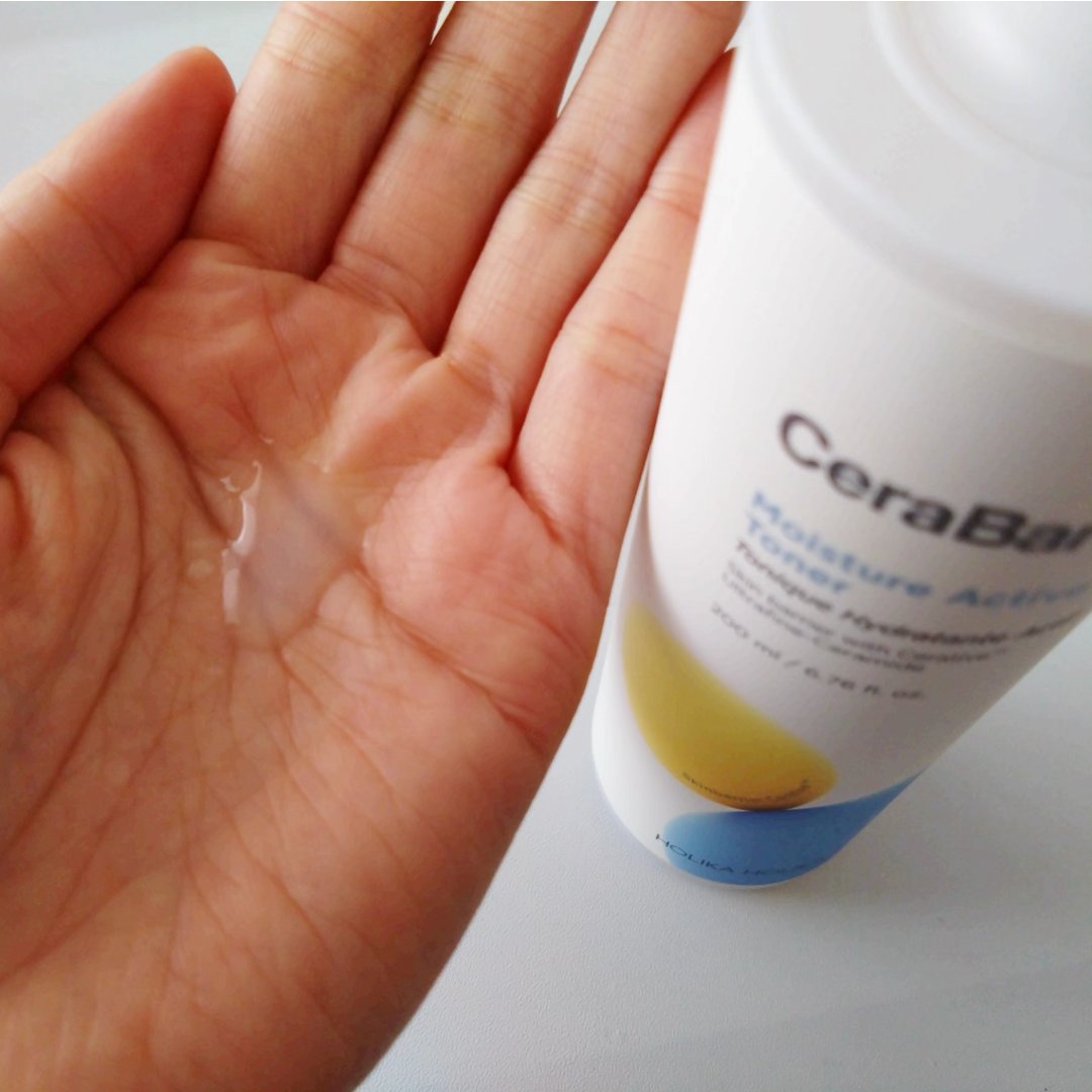 セラバリア　モイスチャーアクティブ　トナー /HOLIKA HOLIKA/化粧水を使ったクチコミ（3枚目）