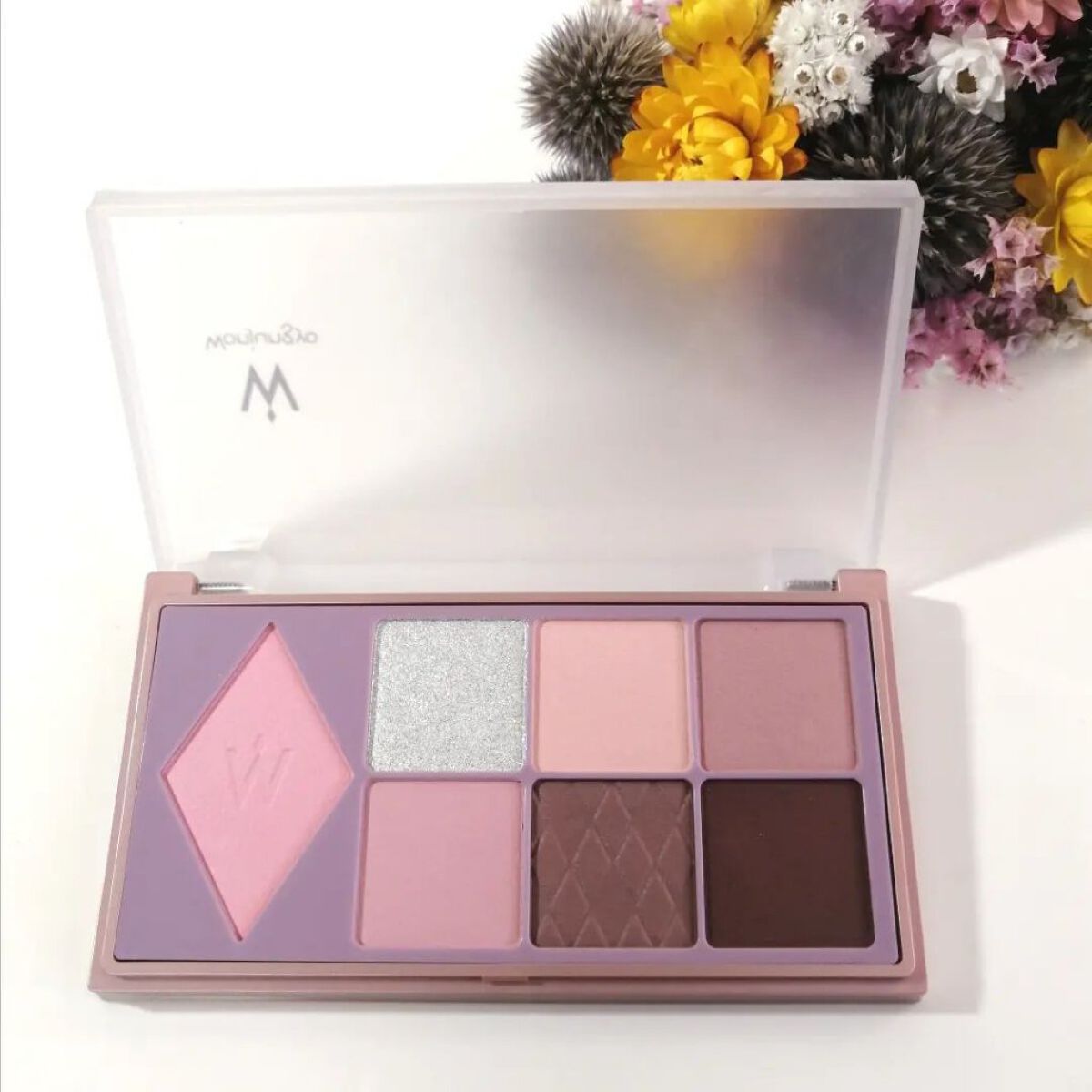 ウォンジョンヨ Ｗ デイリームードアップパレット /Wonjungyo/アイシャドウパレットを使ったクチコミ（2枚目）