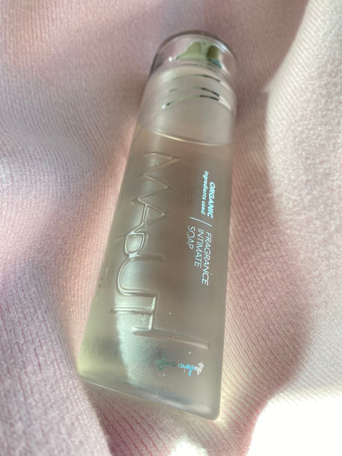 オーガニックフレグランスインティメイトソープ MAPUTI/MAPUTI/デリケートゾーンケアを使ったクチコミ(1枚目)