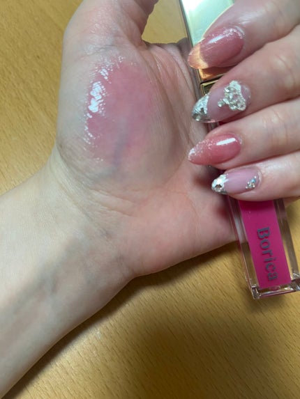 リッププランパーエクストラセラム 02 ラズベリーピンク/Borica/リッププランパーを使ったクチコミ(2枚目)