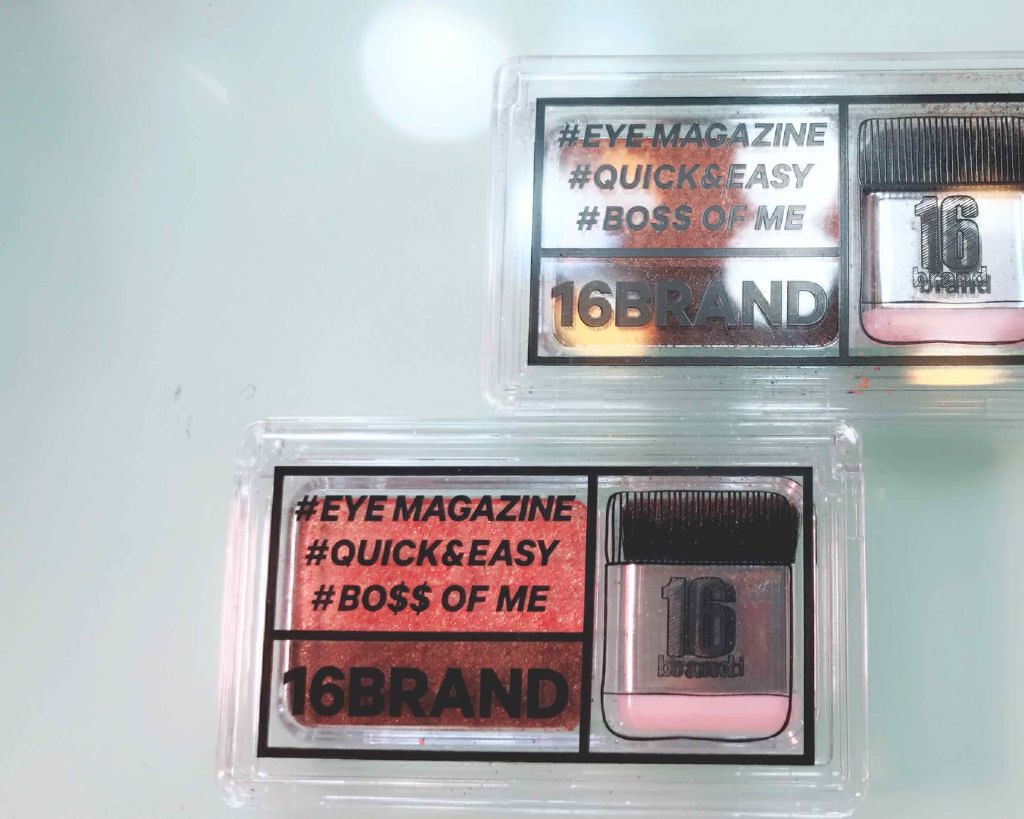 16 EYE MAGAZINE/16BRAND/アイシャドウパレットを使ったクチコミ（1枚目）