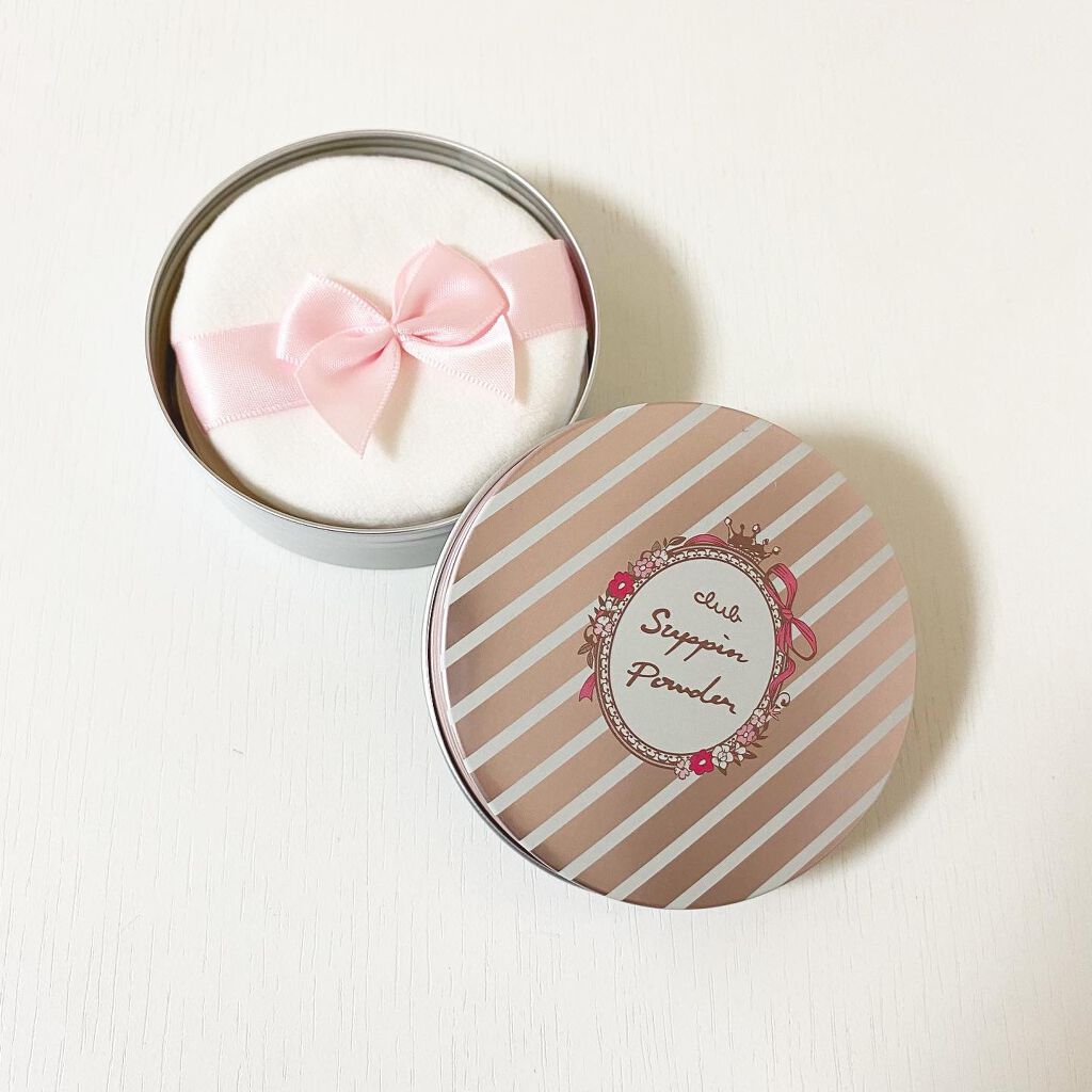 すっぴんパウダー  パステルローズの香り/クラブ/プレストパウダーを使ったクチコミ（2枚目）