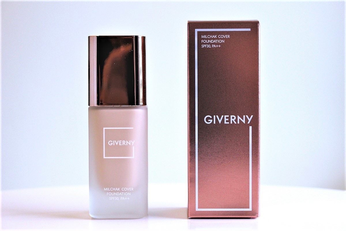 密着カバーファンデーション/GIVERNY/リキッドファンデーションを使ったクチコミ(1枚目)