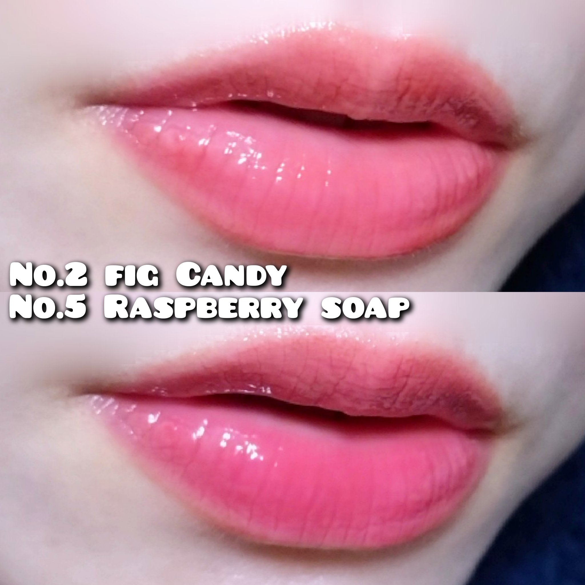 リップポーション アクアグロー 05 ラズベリーソープ/alternativestereo/リップグロスを使ったクチコミ（3枚目）