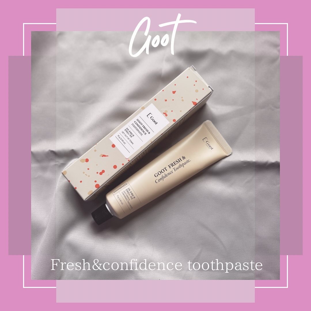 FRESH & Confidence歯磨き粉/Goot/歯磨き粉を使ったクチコミ（1枚目）