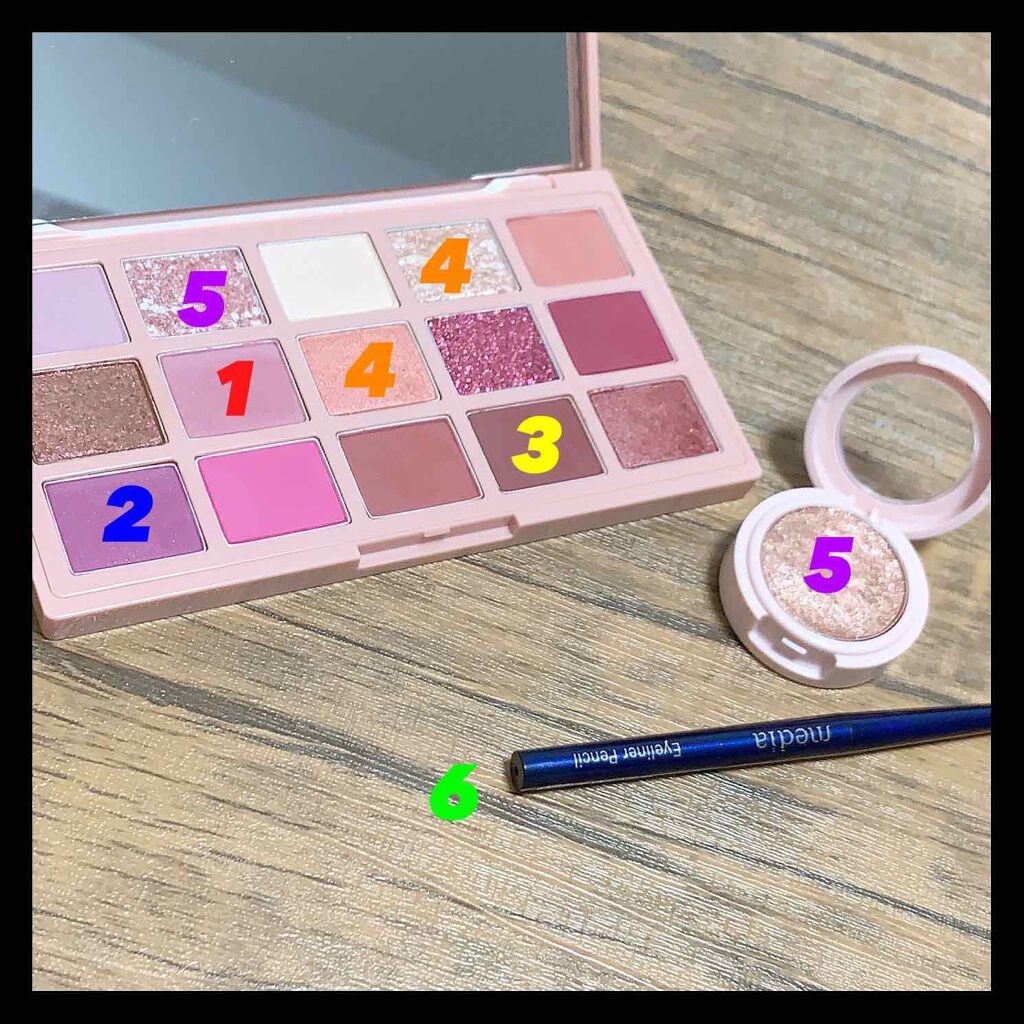 ピクニック エアームースアイズ/ETUDE/ジェル・クリームアイシャドウを使ったクチコミ（3枚目）