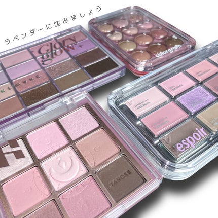 マイフェイブムードアイパレット 9カラー/HOLIKA HOLIKA/アイシャドウパレットを使ったクチコミ(7枚目)