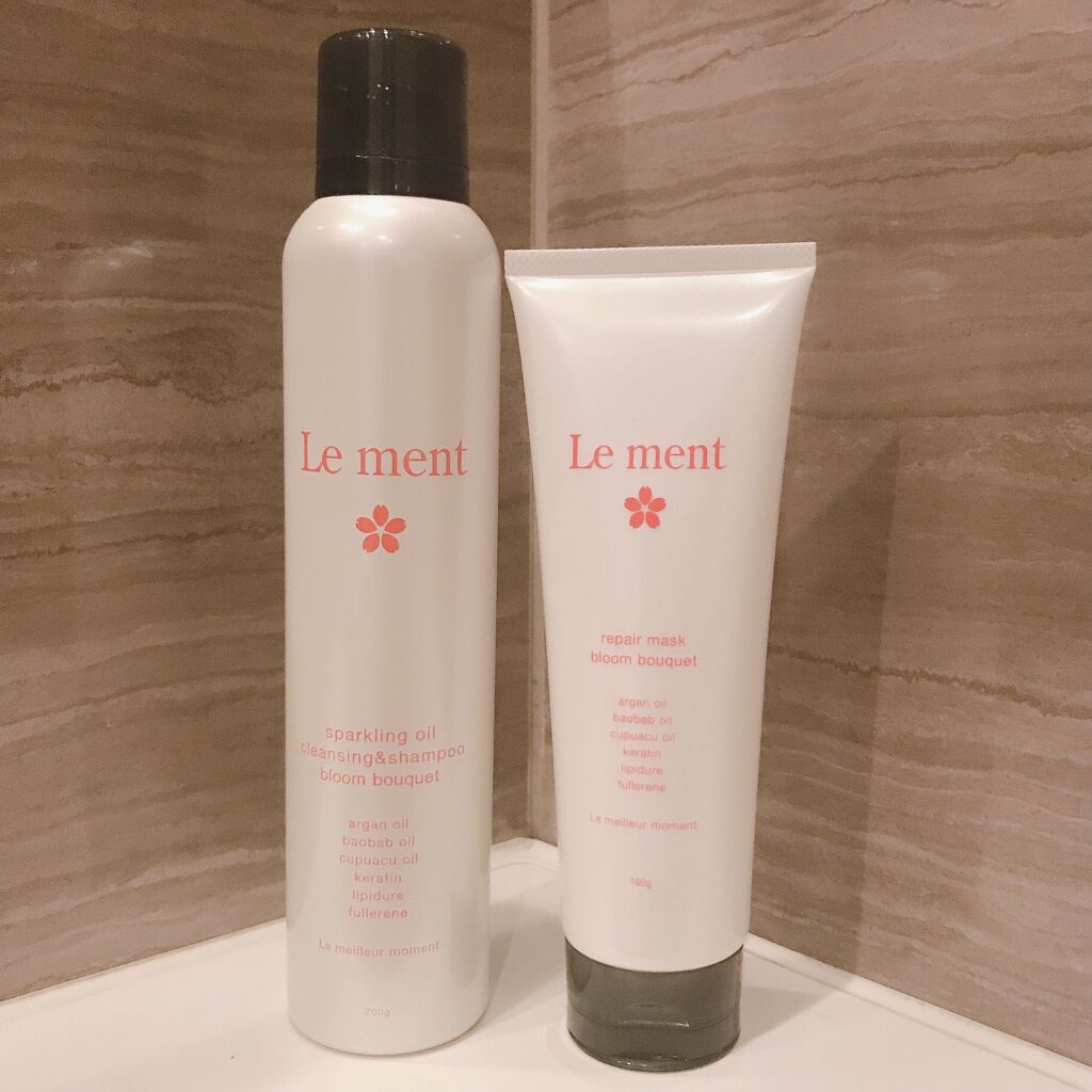 スパークリングオイル クレンジング＆シャンプー ブルームブーケ/Le ment/市販シャンプーを使ったクチコミ（2枚目）