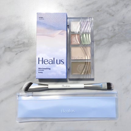 ブリージングコンシーラーパレット/Healus/パレットコンシーラーを使ったクチコミ(1枚目)