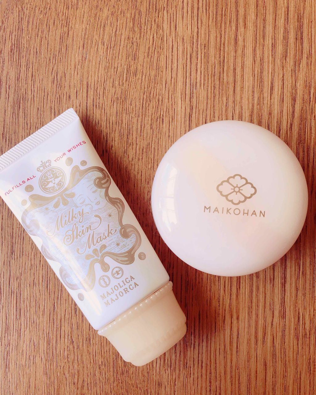 ミルキースキンマスク/MAJOLICA MAJORCA/化粧下地を使ったクチコミ（1枚目）