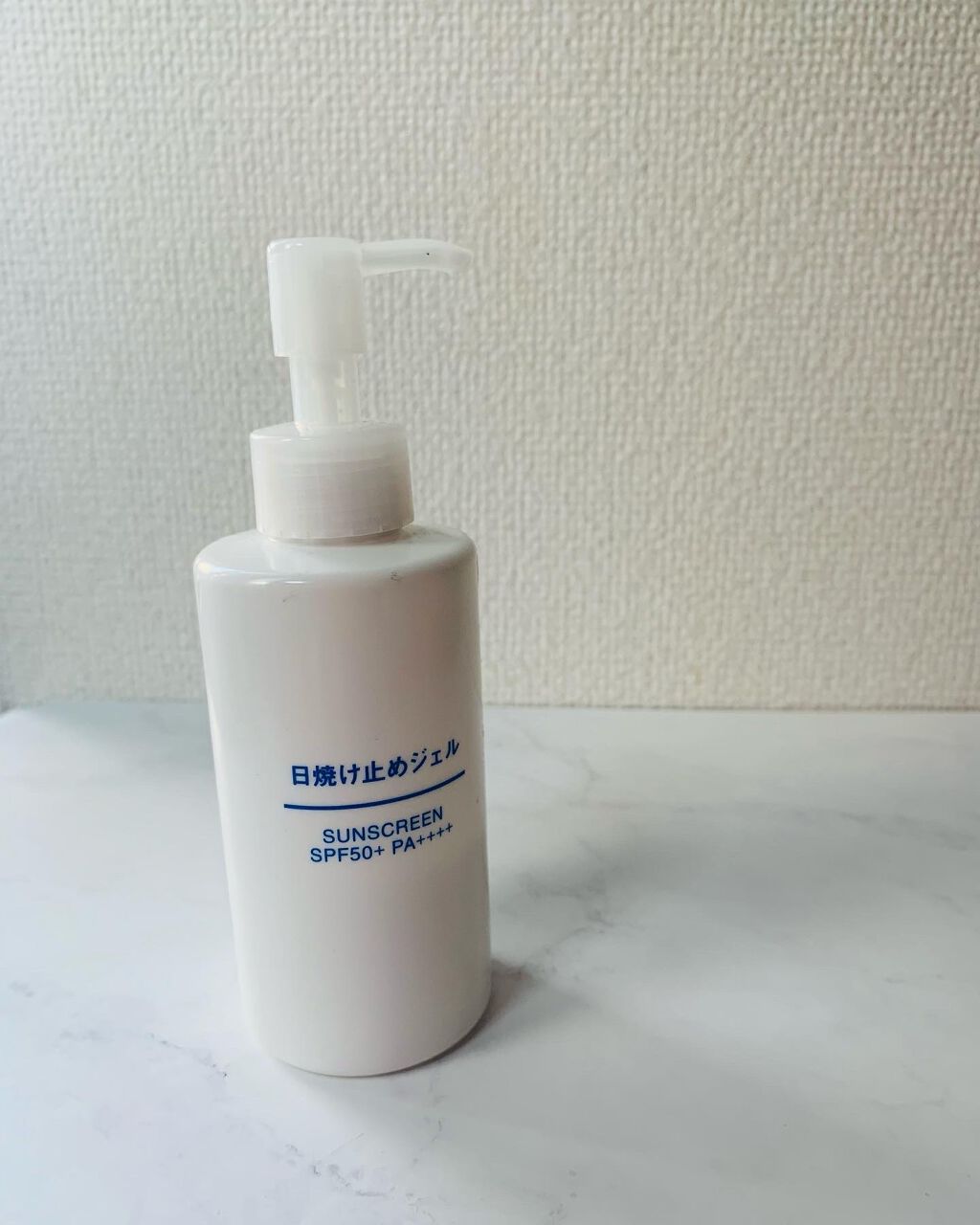 日焼け止めジェル　ＳＰＦ５０＋/無印良品/日焼け止めジェルを使ったクチコミ（3枚目）