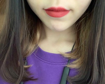 モアート ベルベットリップスティック/MOART/口紅を使ったクチコミ(2枚目)