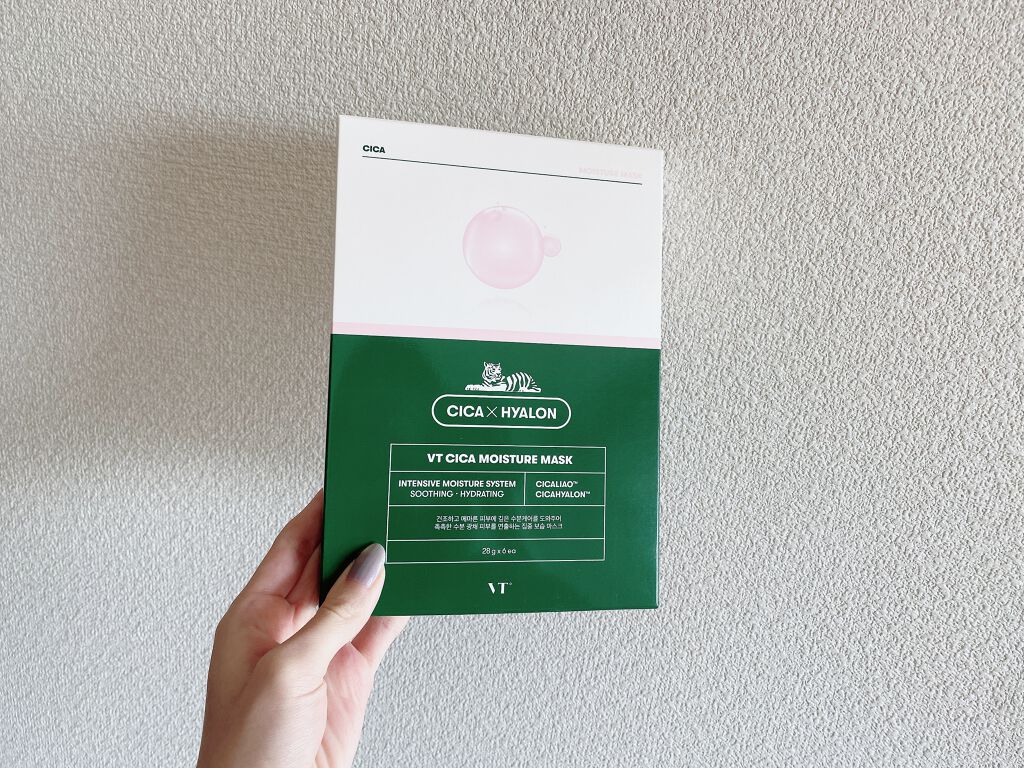 CICA モイスチャーマスク/VT/シートマスク・パックを使ったクチコミ(1枚目)