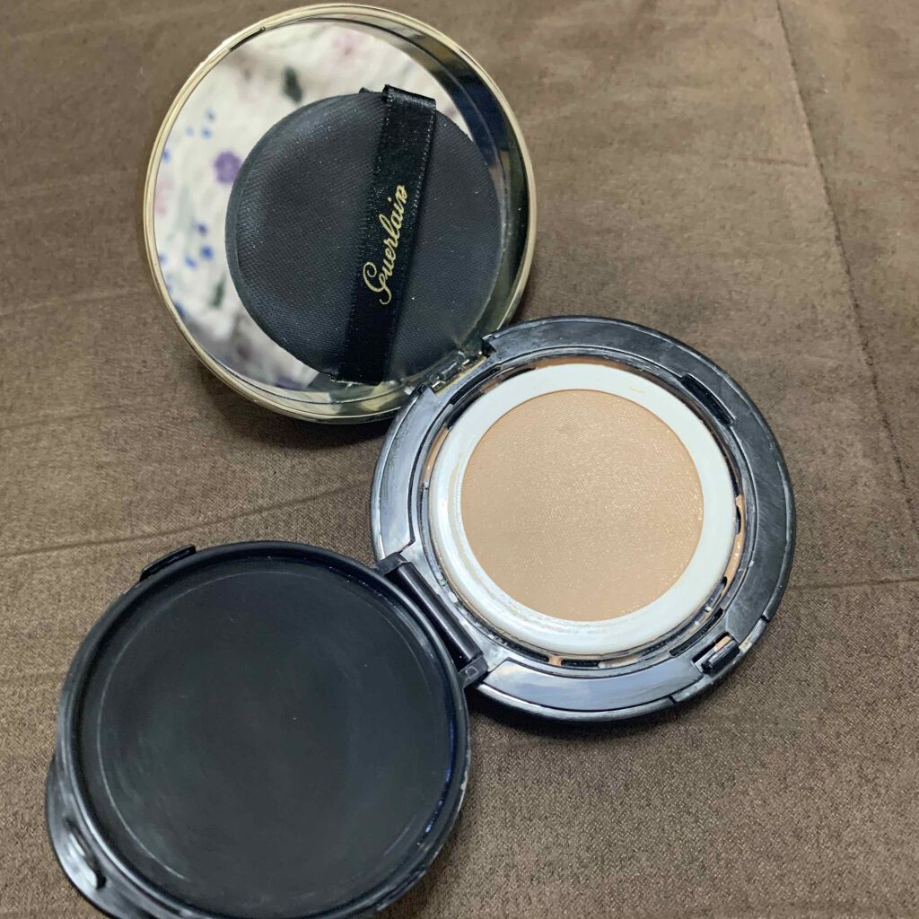 パリュール ゴールド クッション 00N Ivory Beige/GUERLAIN/クッションファンデーションを使ったクチコミ（1枚目）
