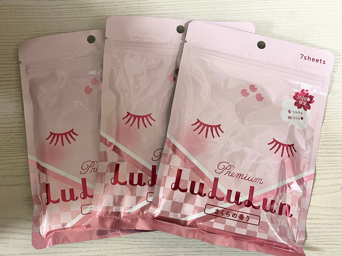 プレミアムルルルン 桜(さくらの香り)/ルルルン/シートマスク・パックを使ったクチコミ(1枚目)