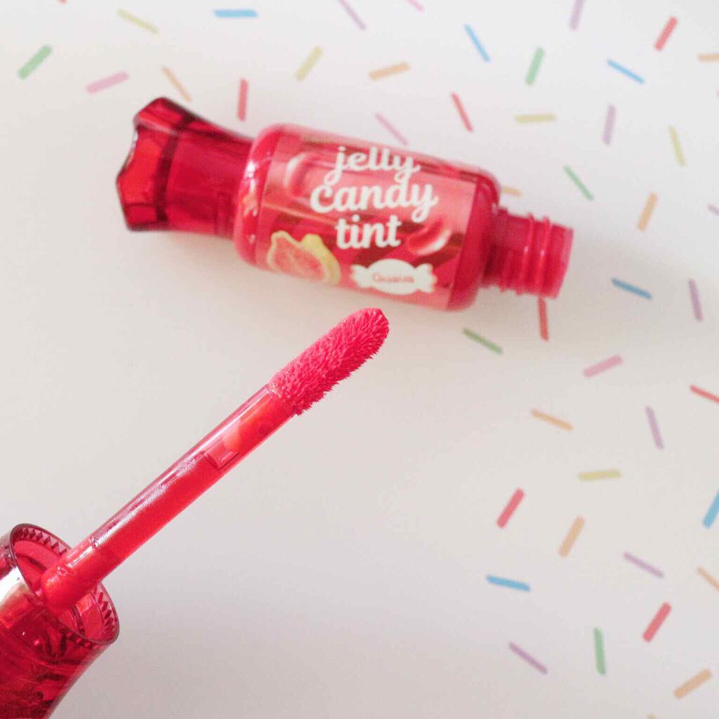 ジェリー キャンディー ティント/the SAEM/リップティントを使ったクチコミ(3枚目)