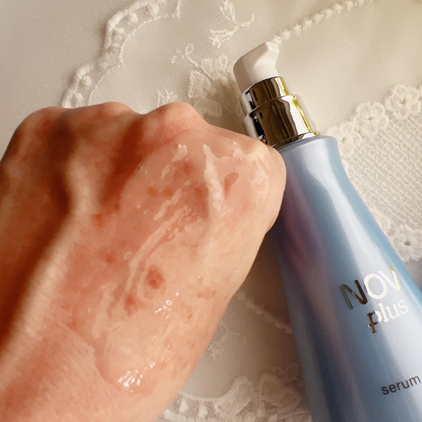 ノブプラス セラムローション/NOV/化粧水を使ったクチコミ（3枚目）