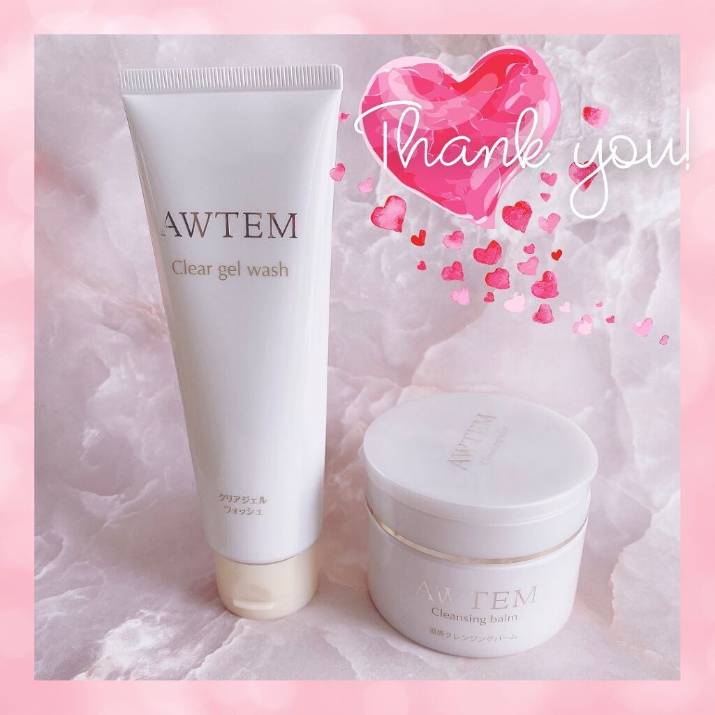  クリアジェルウォッシュ /AWTEM/その他洗顔料を使ったクチコミ（1枚目）