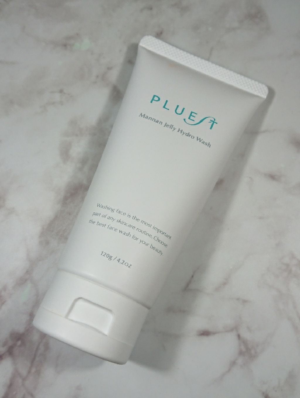 マンナンジェリーハイドロウォッシュ/PLUEST/洗顔料を使ったクチコミ(1枚目)