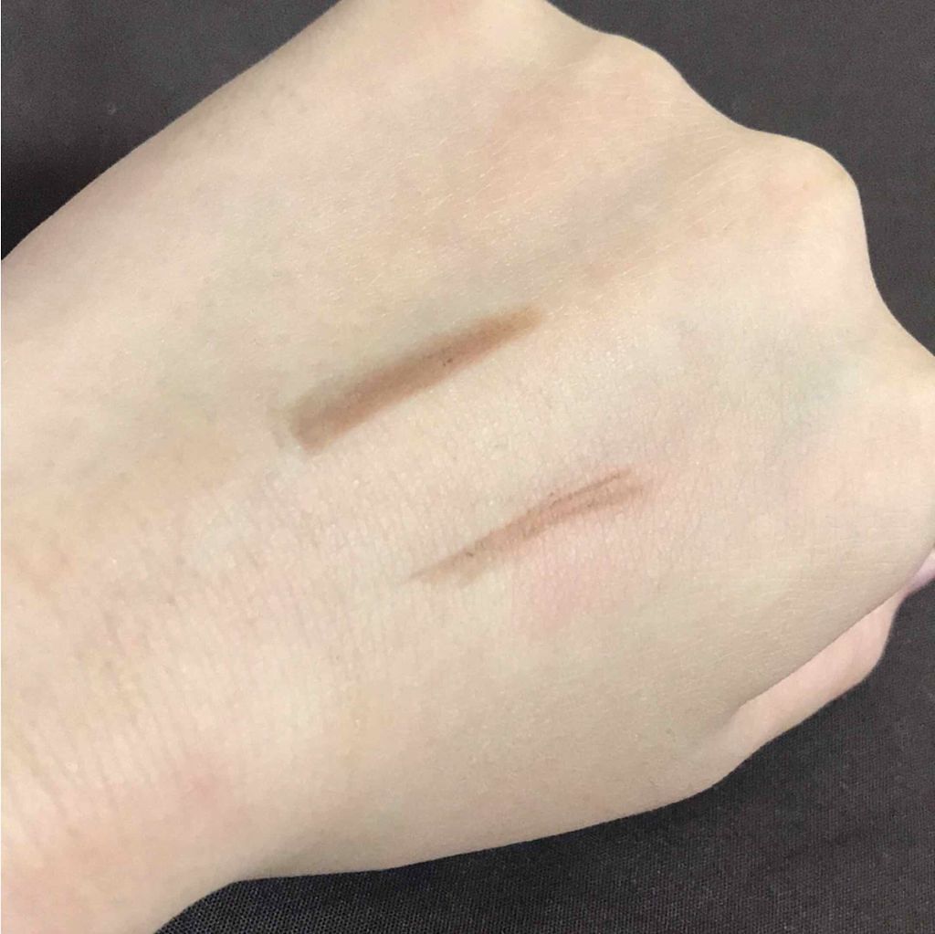 ブラシ付きアイブロウ繰り出し/CEZANNE/アイブロウペンシルを使ったクチコミ(3枚目)