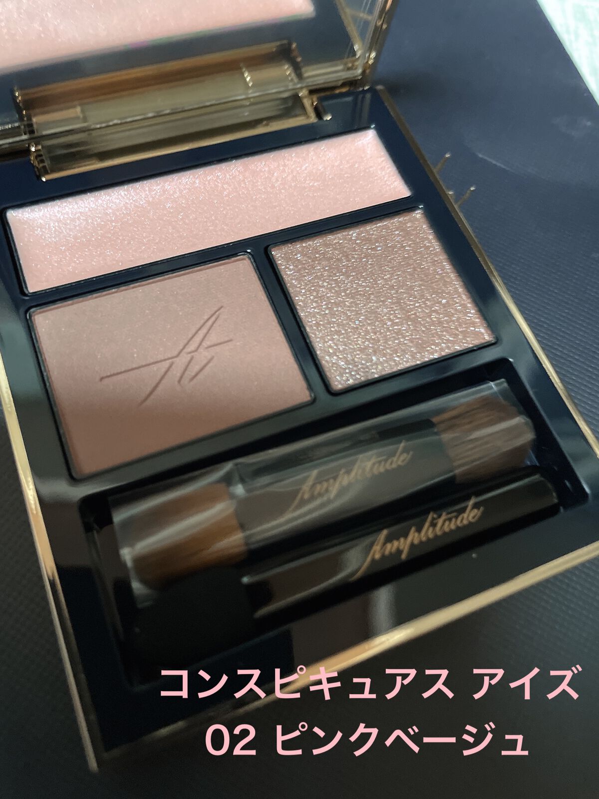 コンスピキュアス アイズ/Amplitude/アイシャドウパレットを使ったクチコミ（2枚目）