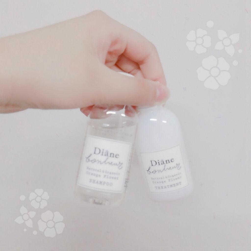 オレンジフラワーの香り/シャンプー＆トリートメント/ダイアン/市販シャンプーを使ったクチコミ（1枚目）