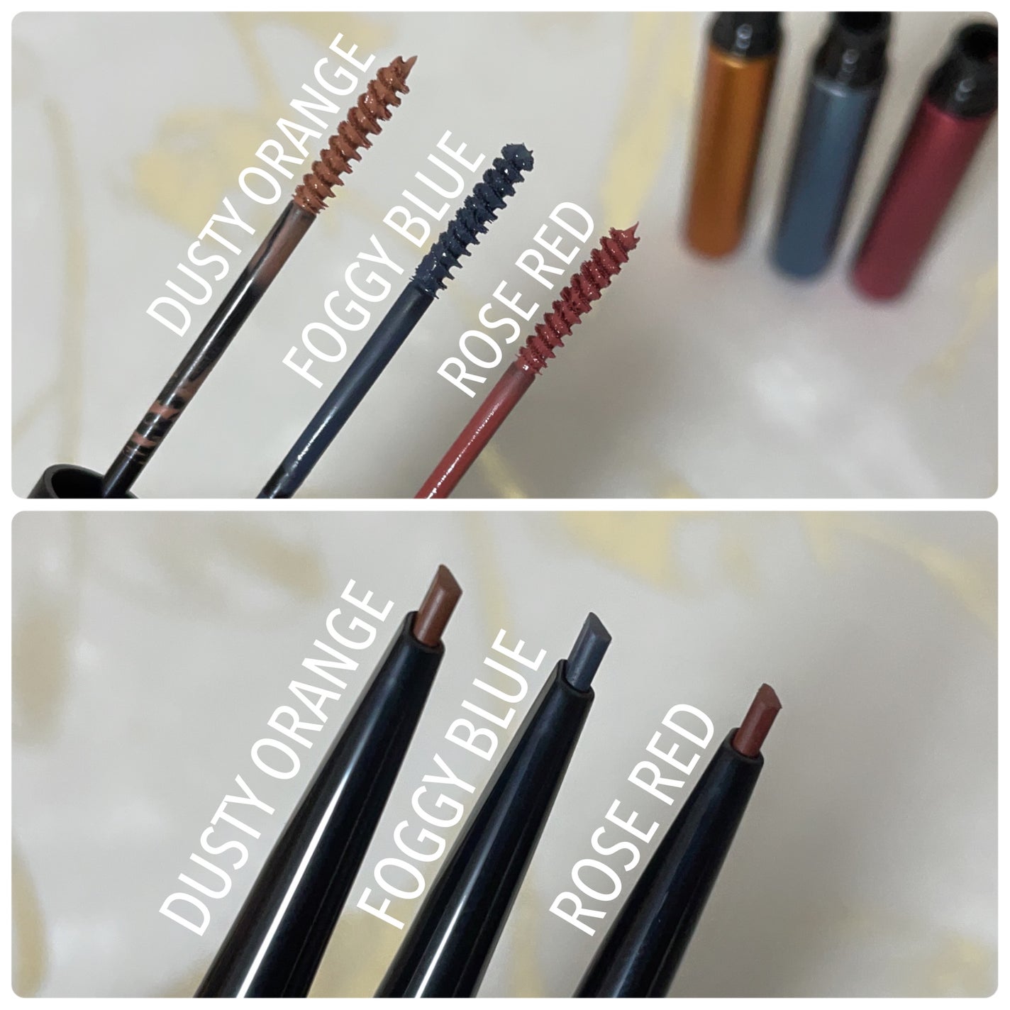 ブロウインク カラーティントデュオ/MAYBELLINE NEW YORK/眉ティントを使ったクチコミ(2枚目)