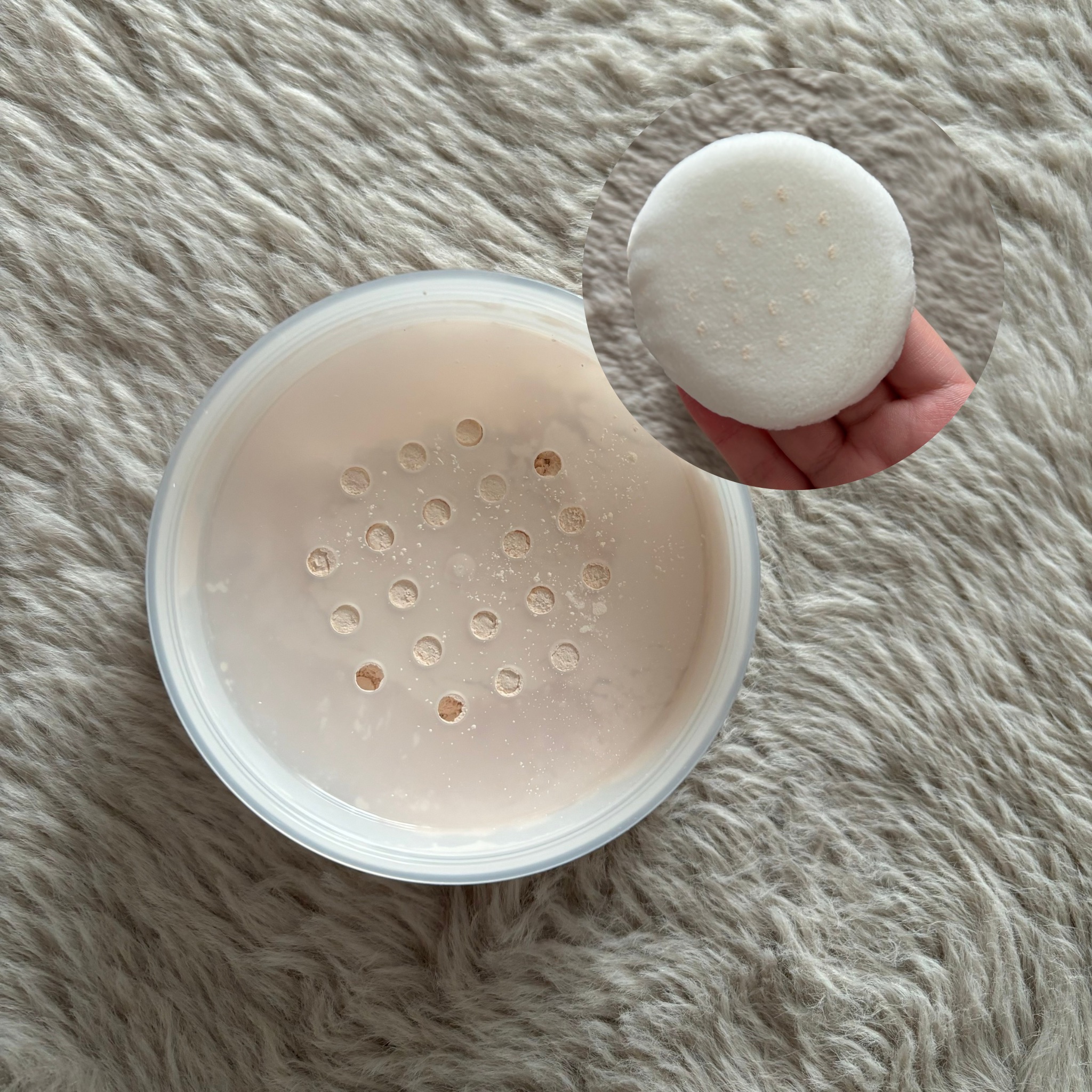 スージー エキスパート マイクロエアリーパウダーＦ/SUSIE N.Y./ルースパウダーを使ったクチコミ（3枚目）