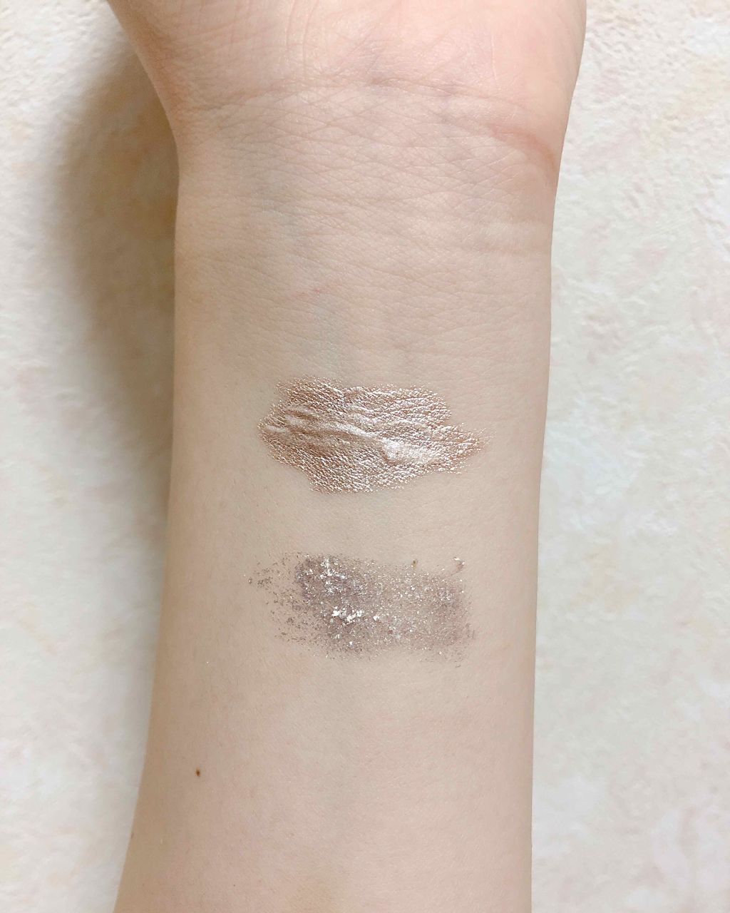 タッチインソル METALLISTグリッターシャドウデュオ/touch in SOL /グリッターを使ったクチコミ(2枚目)