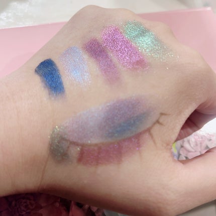 Looxi アイシャドウ/looxi beauty/アイシャドウパレットを使ったクチコミ(4枚目)