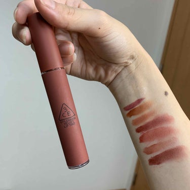 3CE VELVET LIP TINT/3CE/口紅を使ったクチコミ（1枚目）