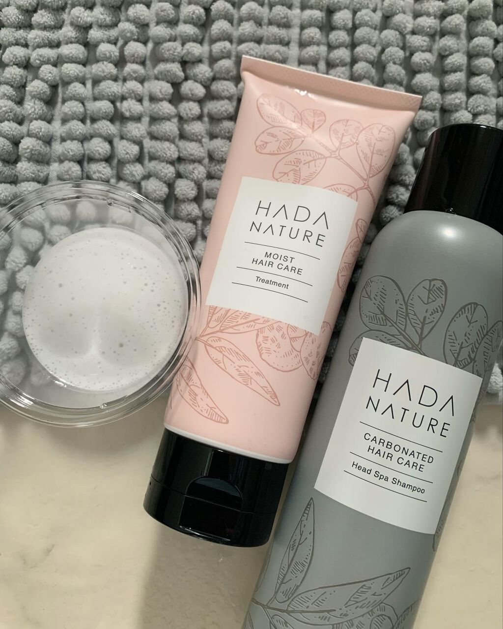 炭酸ヘッドスパシャンプー／トリートメント/肌ナチュール/市販シャンプーを使ったクチコミ（1枚目）