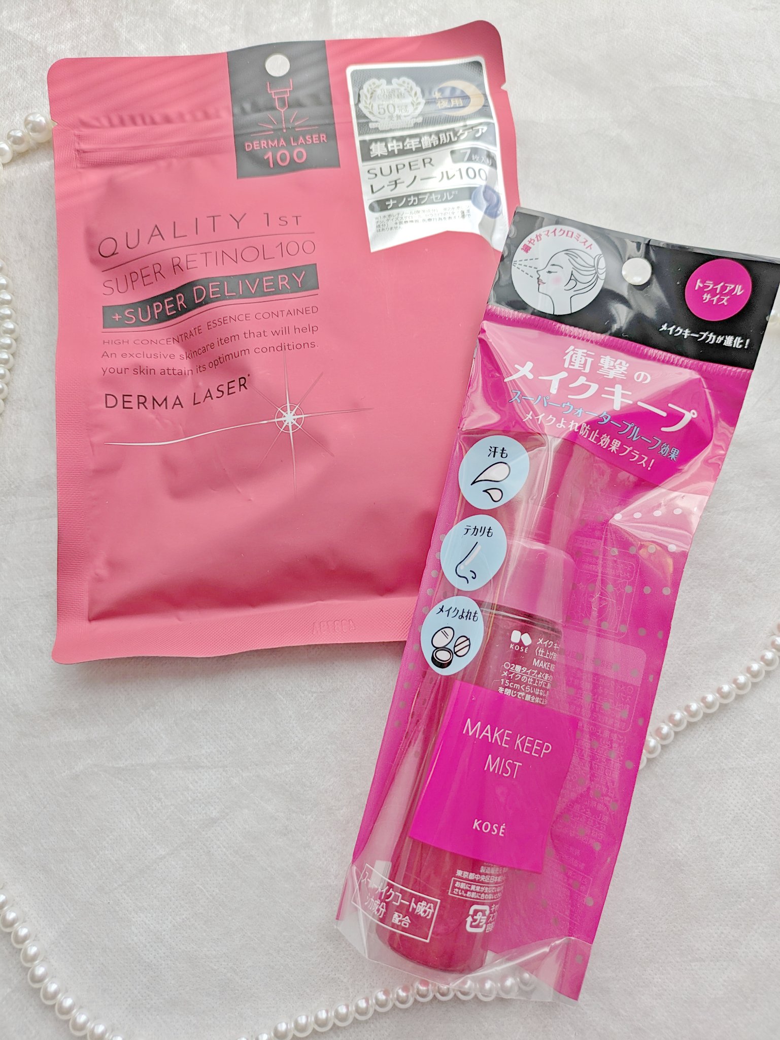 メイク キープ ミスト EX/コーセーコスメニエンス/フィックスミストを使ったクチコミ（1枚目）