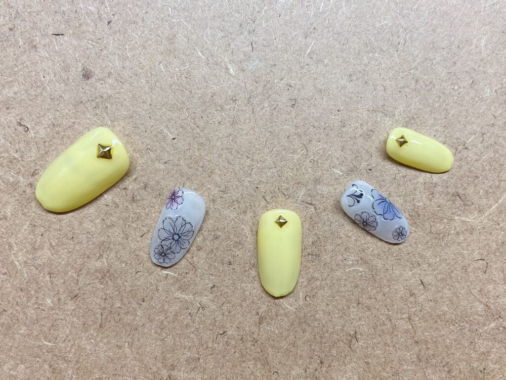 ネイルパーツ/セリア/ネイルチップ・パーツを使ったクチコミ（3枚目）