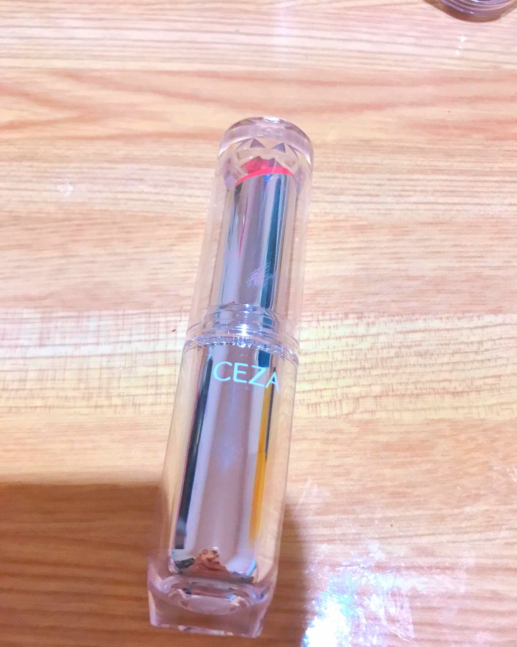 ラスティンググロスリップ/CEZANNE/口紅を使ったクチコミ（1枚目）