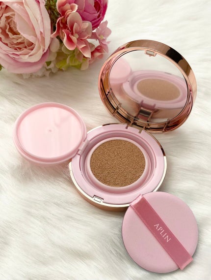 ピンクティーツリーカバークッション/APLIN/クッションファンデーションを使ったクチコミ(2枚目)