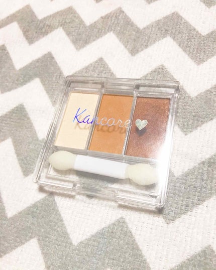 カンコレアイシャドウ/DAISO/アイシャドウパレットを使ったクチコミ(1枚目)