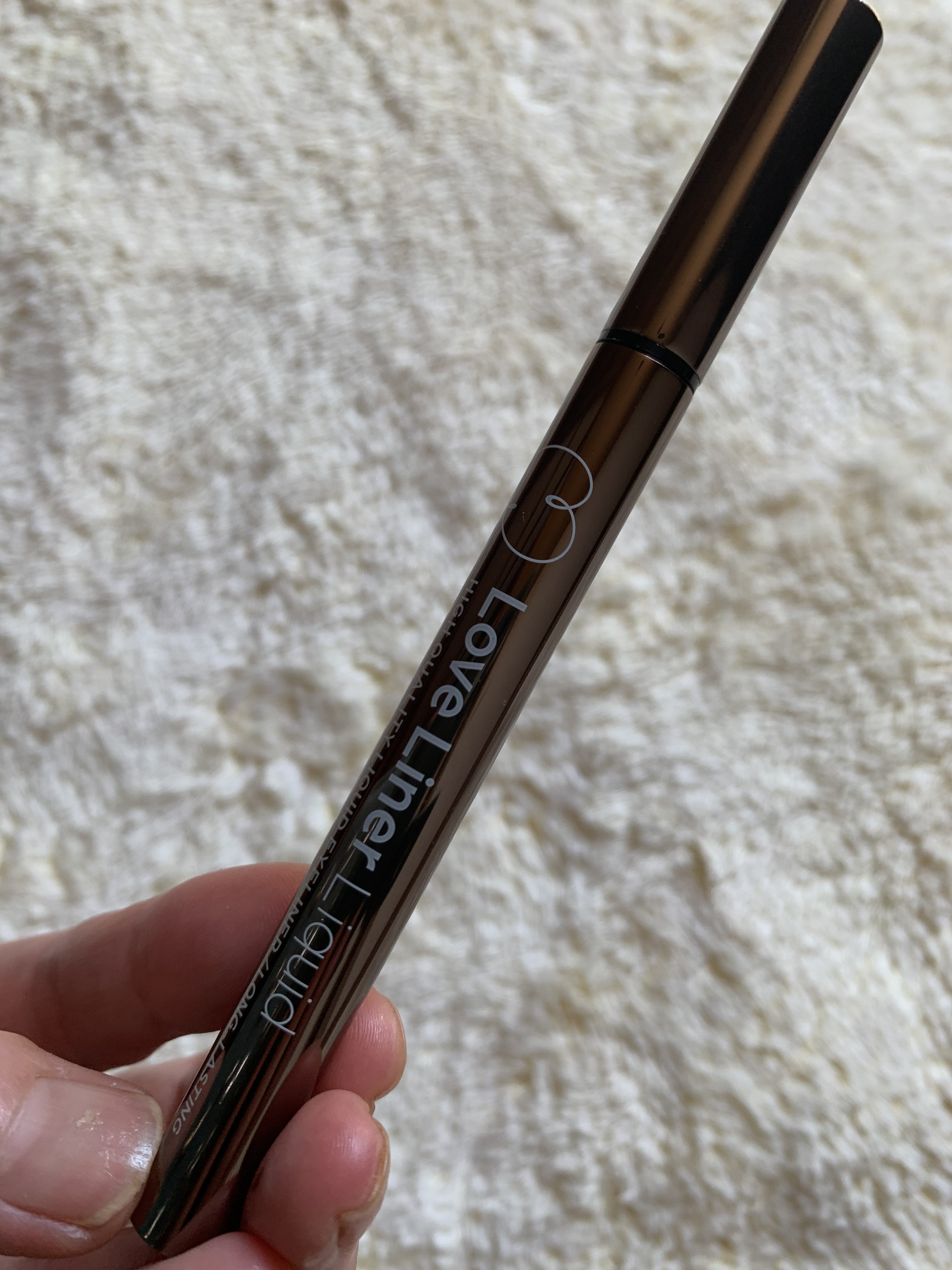 リキッドアイライナーR4 ブラック/ラブ・ライナー/リキッドアイライナーを使ったクチコミ（2枚目）