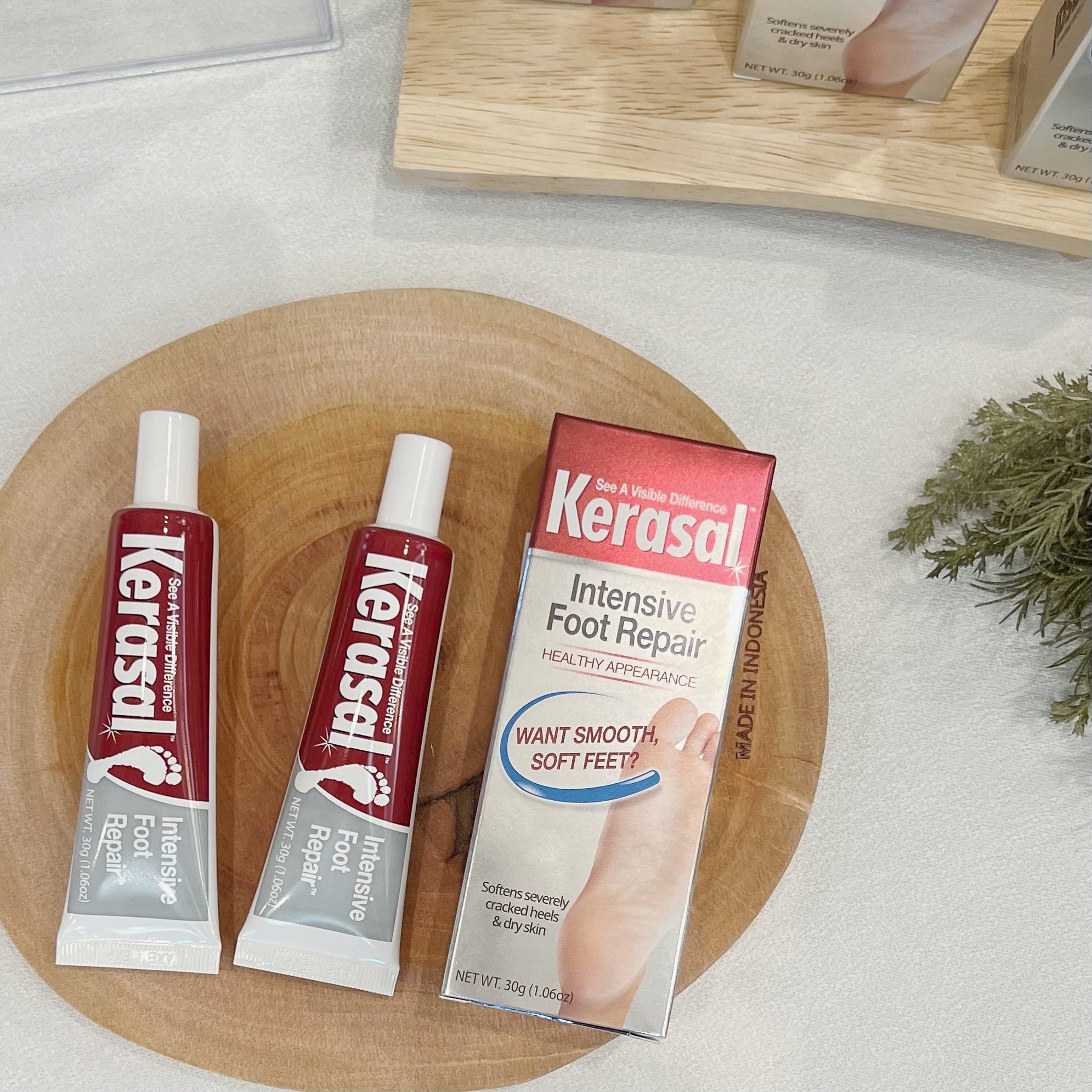 インテンシブフットリペア/Kerasal/レッグ・フットケアを使ったクチコミ（3枚目）