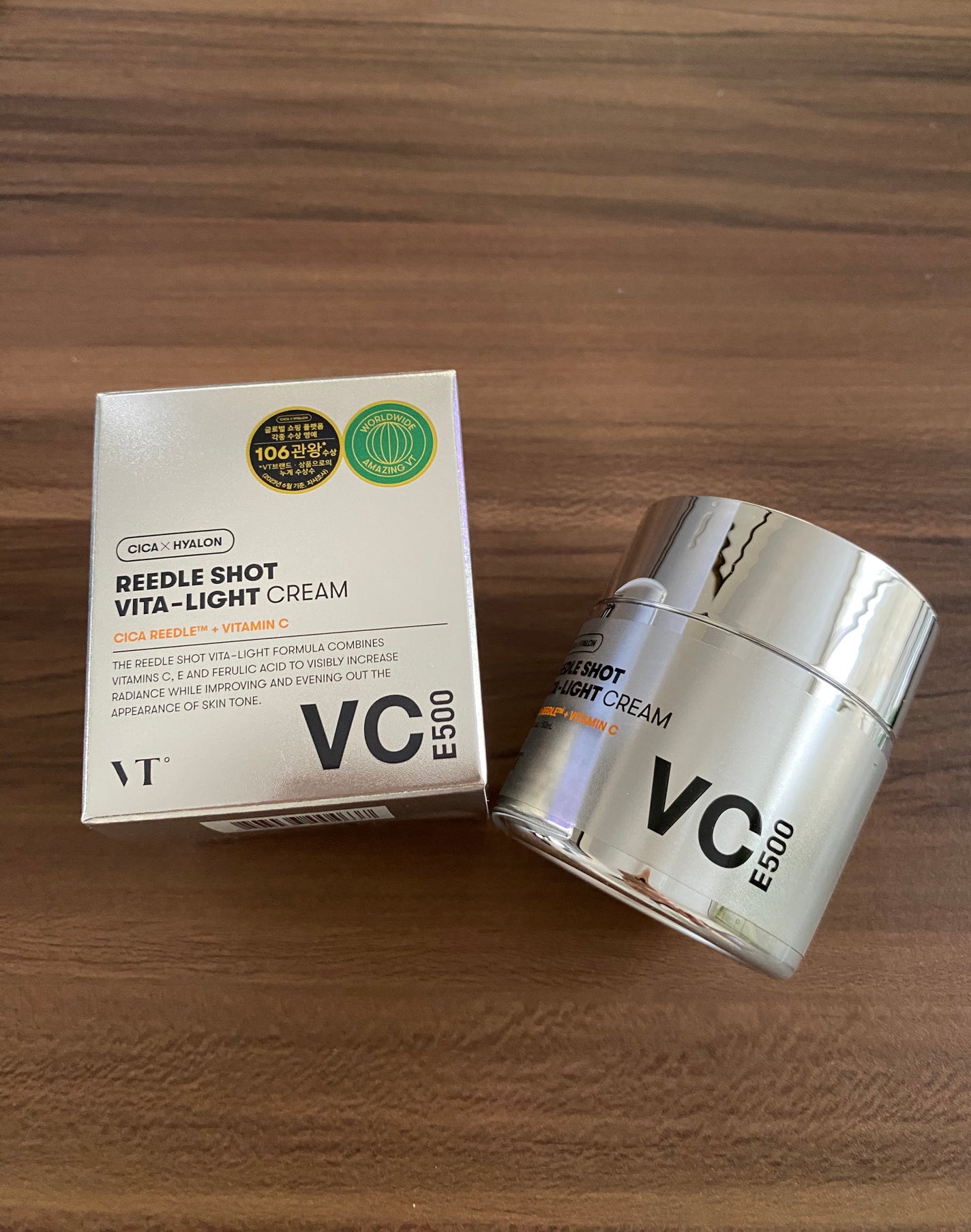 リードルショット ビタライト クリーム/VT/フェイスクリームを使ったクチコミ(3枚目)