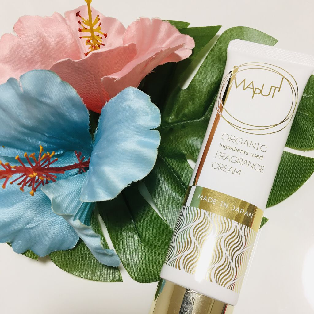 オーガニックフレグランスバストクリーム/MAPUTI/バスト・ヒップケアを使ったクチコミ（1枚目）