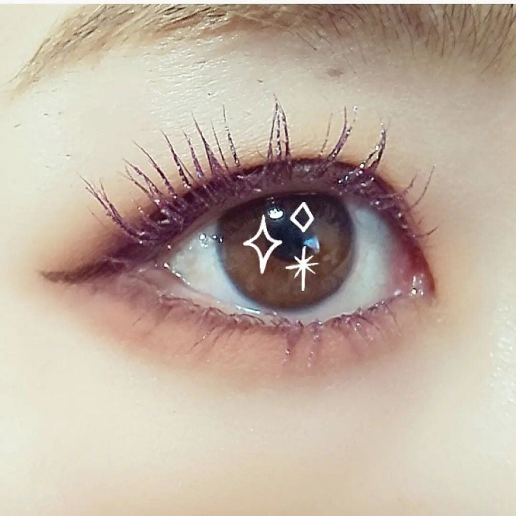 きつね on LIPS 「今日のメイク🐥カラーマスカラをメインにどうにか色素薄い系メイク..」(4枚目)