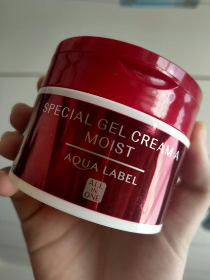 スペシャルジェルクリーム(モイスト)/アクアレーベル/オールインワン化粧品を使ったクチコミ(1枚目)