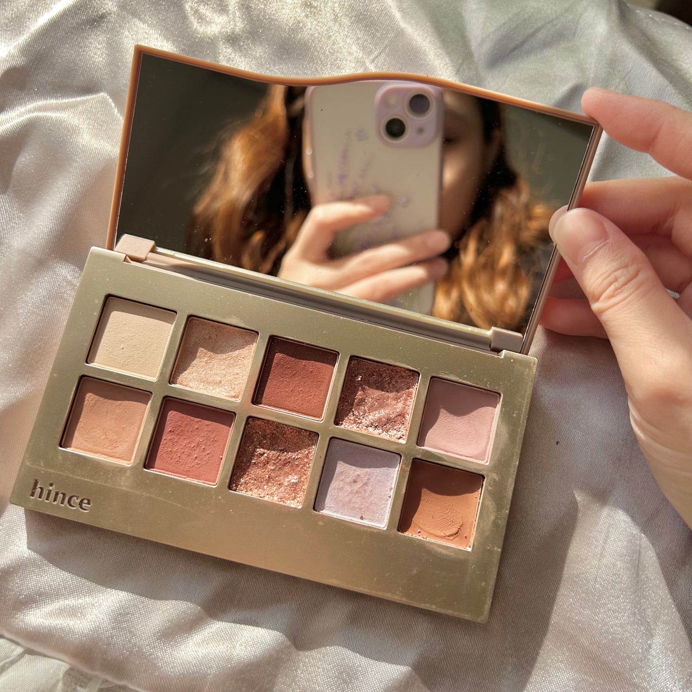 ニューデップスアイシャドウパレット/hince/アイシャドウパレットを使ったクチコミ(8枚目)